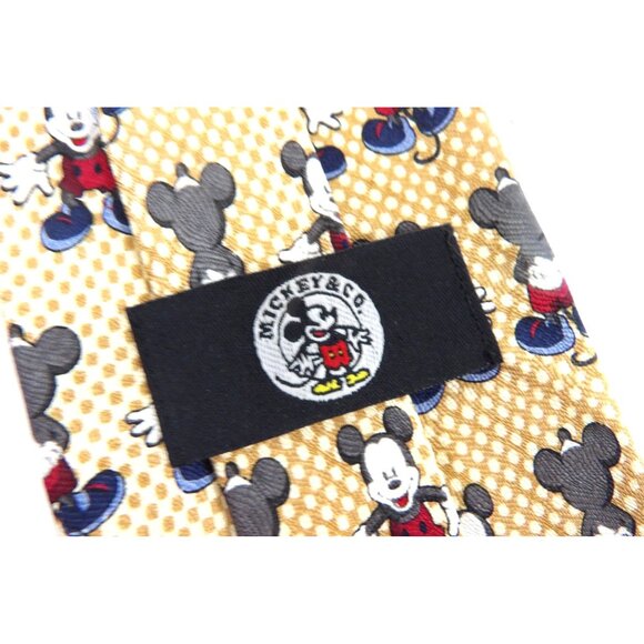 Men's Mickey Mouse Neck Tie New - Picture 3 of 3